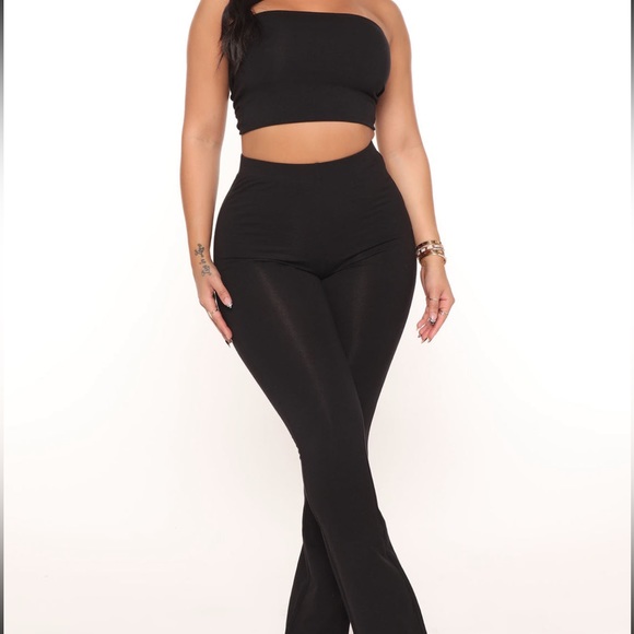 Fashion Nova Pants - Black Pants Set